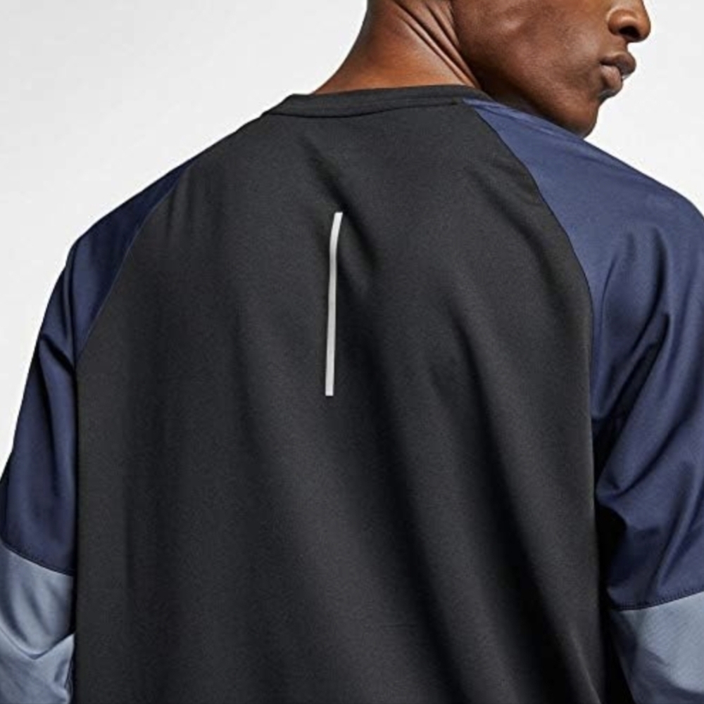 Nike Element Mixed Media Long Sleeve Crew Neck Pullover Men's XL - Picture 14 of 15